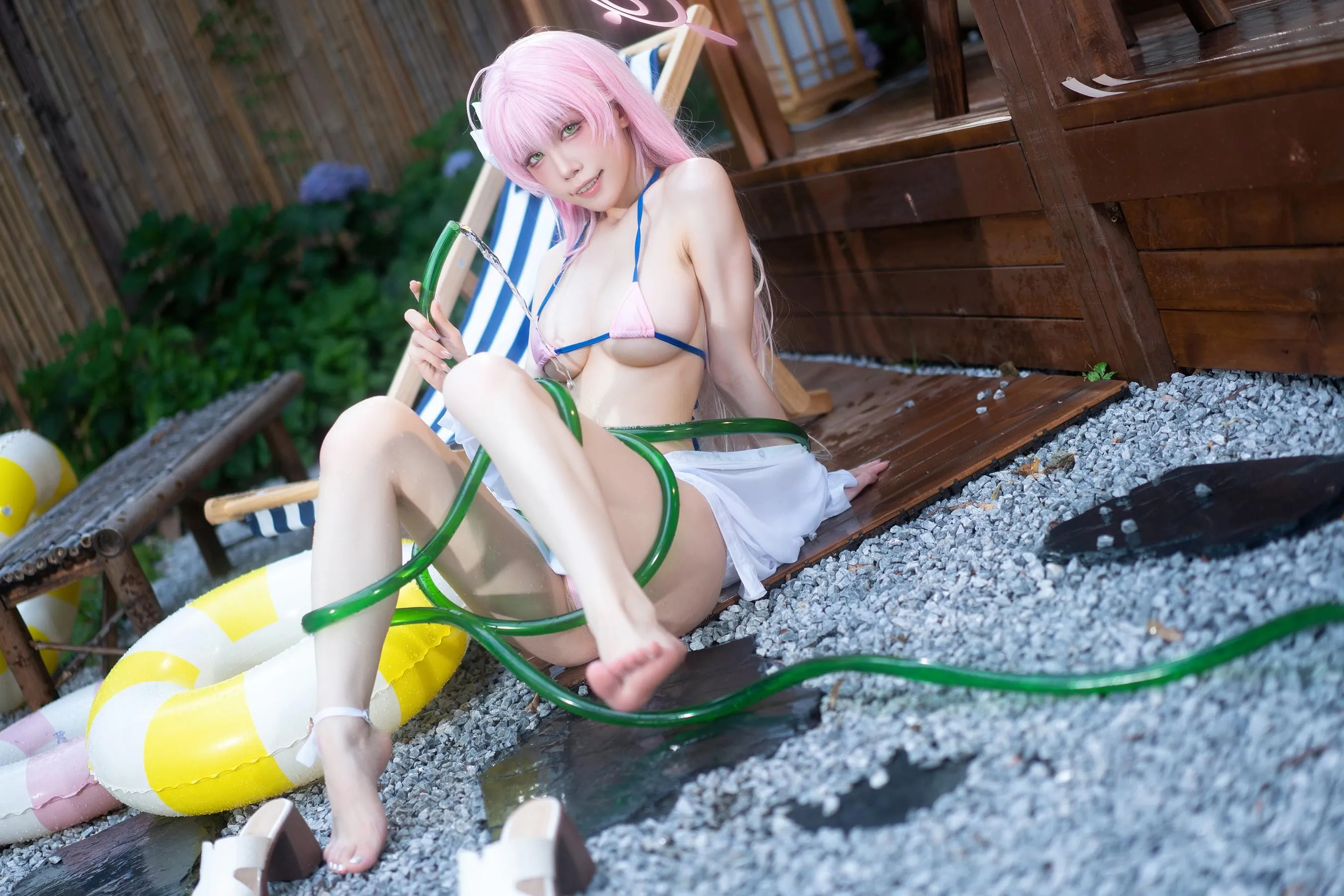 水淼aqua – NO.156 Fantia 2023年10月套图2套-20231025浦和❣️一緒涼？ [40P]插图4